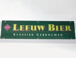 reclame bord groen rechthoek